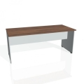 Rokovací stôl Gate, 180x75,5x80 cm, orech/sivá