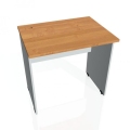 Pracovný stôl Gate, 80x75,5x60 cm, jelša/sivý