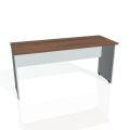 Pracovný stôl Gate, 160x75,5x60 cm, orech/sivý
