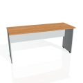 Pracovný stôl Gate, 160x75,5x60 cm, jelša/sivý