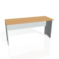Pracovný stôl Gate, 160x75,5x60 cm, buk/sivý