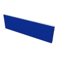 Paraván na plochu stola Akustik, 140 cm, modrý