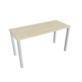 Pracovný stôl Uni, 140x75,5x60 cm, agát/sivá
