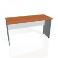 Pracovný stôl Gate, 140x75,5x60 cm, čerešňa/sivý