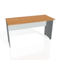 Pracovný stôl Gate, 140x75,5x60 cm, jelša/sivý
