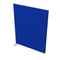 Priečkový paraván Akustik, 120x156,5 cm, modrý