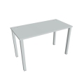 Pracovný stôl Uni, 120x75,5x60 cm, sivá/sivá