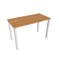 Pracovný stôl Uni, 120x75,5x60 cm, jelša/biela