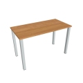 Pracovný stôl Uni, 120x75,5x60 cm, jelša/sivá
