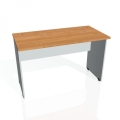 Pracovný stôl Gate, 120x75,5x60 cm, jelša/sivý