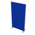 Priečkový paraván Akustik, 80x156,5 cm, modrý