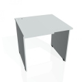 Pracovný stôl Gate, 80x75,5x80 cm, sivý/sivý