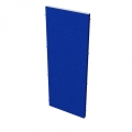 Priečkový paraván Akustik, 60x156,5 cm, modrý