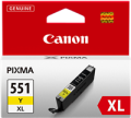 Kazeta CANON CLI-551Y XL yellow MG 5450/6350, iP 7250, MX 925