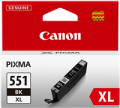 Kazeta CANON CLI-551BK XL black MG 5450/6350, iP 7250, MX 925