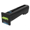 Toner Lexmark CS820, CX82x, CX860  CYAN 22K