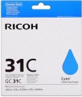 Toner RICOH Typ GC 31 LC Cyan GXe2600/GXe3000N/GXe3300N/GXe3350N/GXe5550