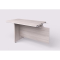 Doplnkový stôl Lenza Wels, 130x76,2x70 cm, agát svetlý