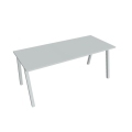 Rokovací stôl UNI A, 180x75,5x80 cm, sivá/sivá