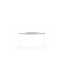 Doplnkový stôl bez nohy BASIC, 80x80x2,2cm, dub Somona