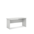 Pracovný stôl ľavý BASIC, 160x76x90cm, biela