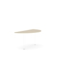 Doplnkový stôl bez nohy BASIC, 160x80x2,2cm, breza