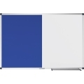 Tabuľa kombinovaná UNITE 60x90 cm, modrá