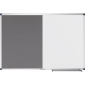 Tabuľa kombinovaná UNITE 90x120 cm, šedá