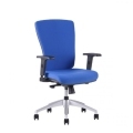 Kancelárska stolička HALIA BP modrá + podrúčky