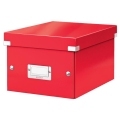 Malá krabica Click & Store červená
