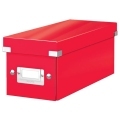 Krabica na CD Click & Store červená