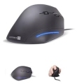 CONNECT IT FOR HEALTH ergonomická vertikálna myš, 1600dpi, 6 tlačidlová, káblová, USB, čierna