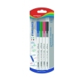 Sada linerov KEYROAD Fine 0,4 mm, 4 ks blister mix farieb