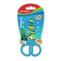Školské nožnice KEYROAD fish blister modré