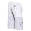 Rukavice ochranné celokoženné DONAU SAFETY zváracie TIG bielo-šedé veľ. 10/XL