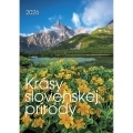 Nástenný kalendár 24 x 34 cm Krásy slovenskej prírody 2026