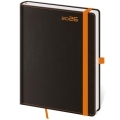 Diár BLACK ORANGE týždenný A5 14,3x20,5cm 2026