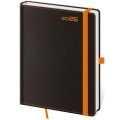 Diár BLACK ORANGE denný A5 14,3x20,5cm 2026