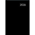 Diár FALCON týždenný A5 14,2 x 20,4 cm čierny 2026