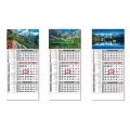 Plánovací kalendár ŠTANDARD 3-mesačný KOMBI 29,5 x 66,3 cm