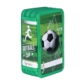 Peračník GIMBOO 3-zipsový plný, Futbal, zelený