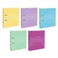 Zakladač pákový DONAU, 70 mm, 5 pastelových farieb, 10ks
