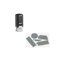 Textová plocha pre Trodat 4921 12x12mm