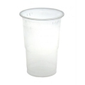 Poháre plastové 500 ml priehľadné (50 ks)