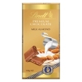 Lindt PREMIUM mliečna čokoláda s mandľami 100g