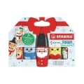 Sada zvýrazňovačov STABILO Boss mini Frosty Friends 5 ks
