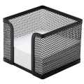 Drôtený stojan na blok `kocka` 95x80x95mm čierny