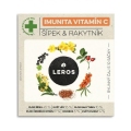 Čaj LEROS Natur Imunita bylinný Vitamín C šípka & rakytník 10 x 1,5 g