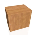 Prídavná skriňa k stolu Hobis, zámok, P, 80x75,5x60 cm, jelša