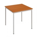 Jedálenský stôl Hobis, 80x75x80 cm, sivá